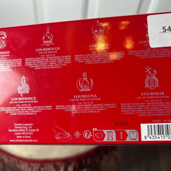 Christian Louboutin Loubiworld Miniature  Miniature Travel set 11pcs 2ml - Picture 6 of 10